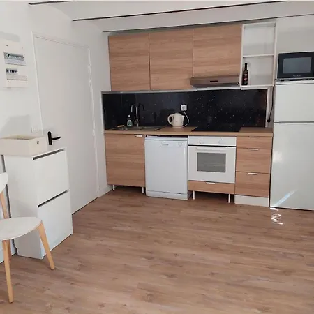 Apartment Studio 30m2 Refait A Neuf - Vue Et Acces Jardin - 500m Des Plages Et Zone Pietonne *